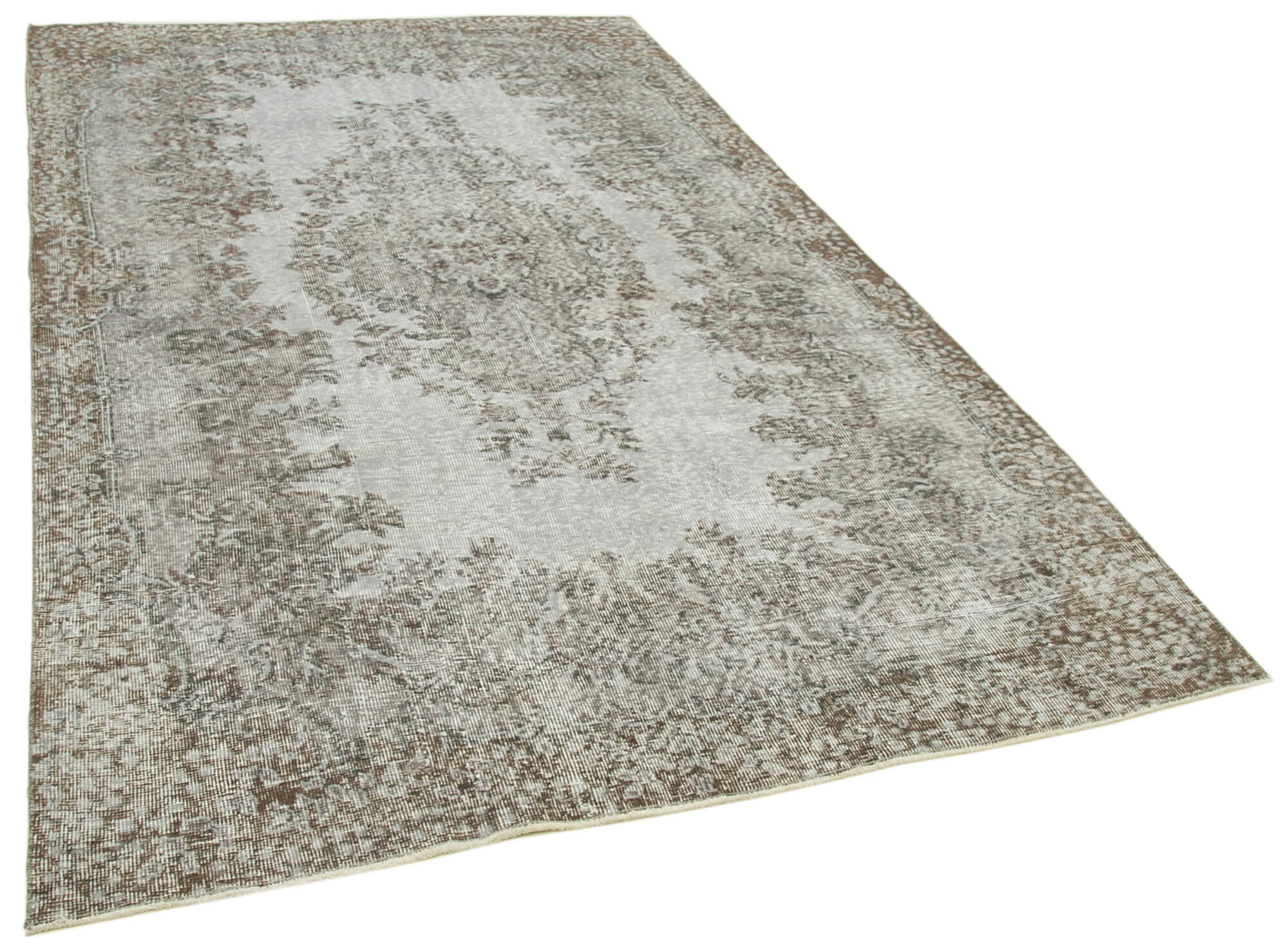 5 x 9 Grey Overdyed Rug - 5544