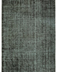 6 x 9 Black Overdyed Rug - 5547