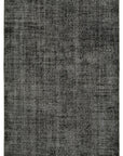 5 x 8 Black Overdyed Rug - 5548