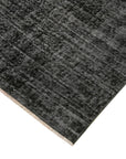 5 x 8 Black Overdyed Rug - 5548