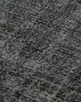 5 x 8 Black Overdyed Rug - 5548