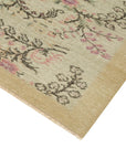 6 x 9 Beige Overdyed Rug - 5550