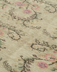 6 x 9 Beige Overdyed Rug - 5550