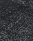 6 x 10 Black Overdyed Rug - 5551