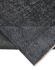 6 x 10 Black Overdyed Rug - 5551