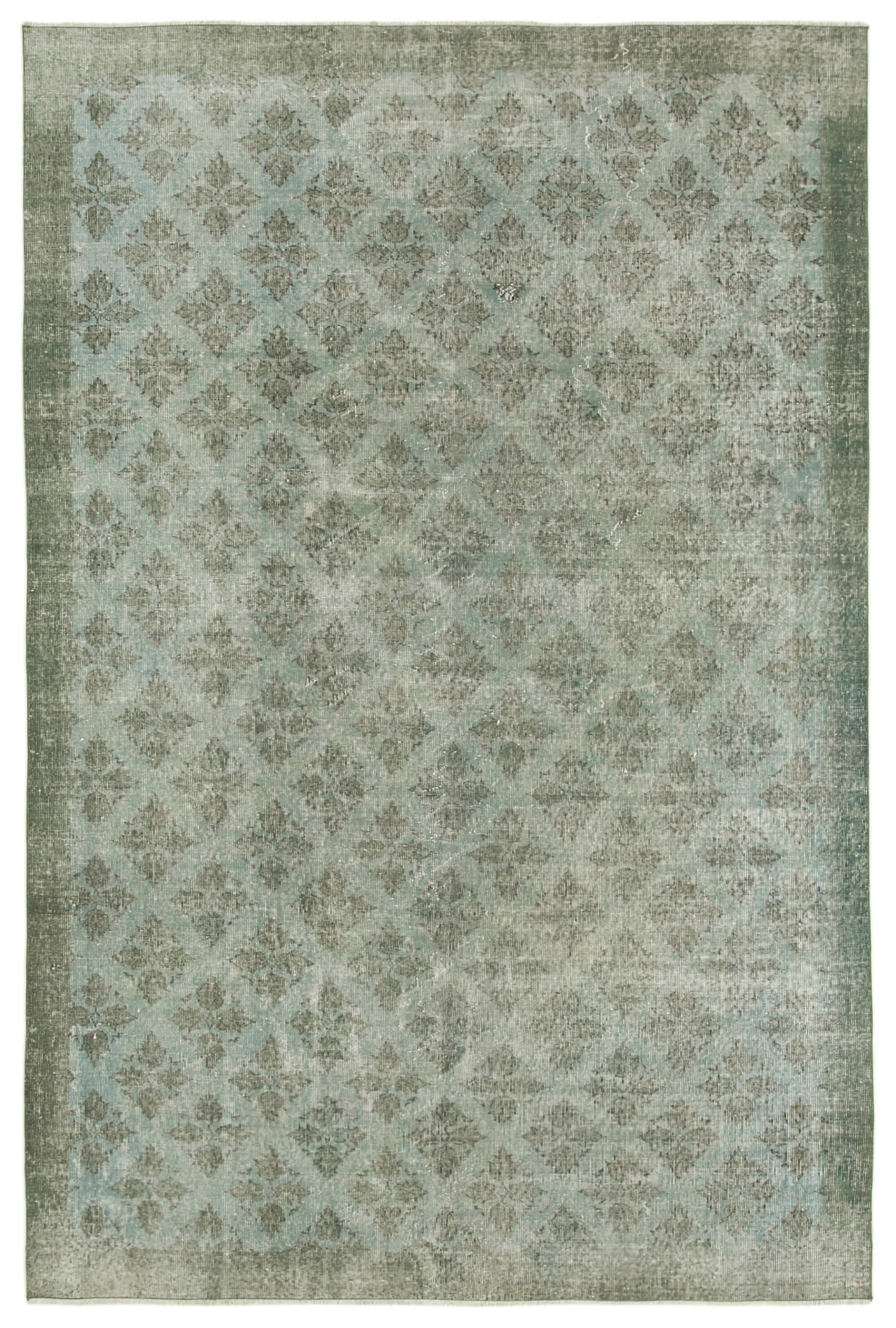 7 x 10 Blue Overdyed Rug - 5552