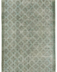 7 x 10 Blue Overdyed Rug - 5552