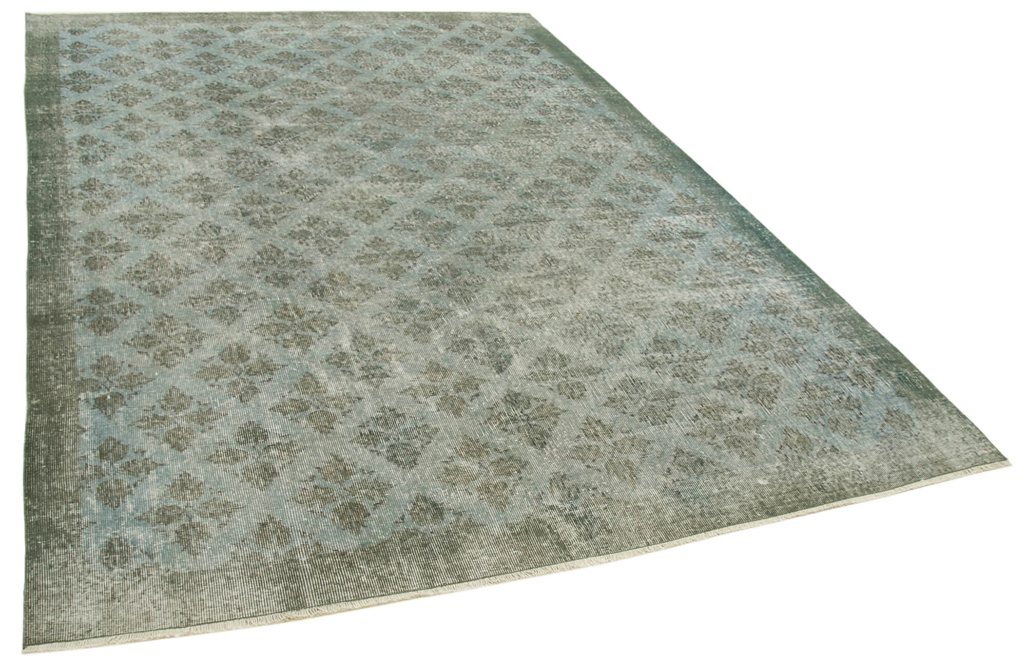 7 x 10 Blue Overdyed Rug - 5552