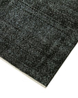 6 x 8 Black Overdyed Rug - 5554