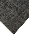 6 x 10 Black Overdyed Rug - 5557