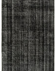 5 x 8 Black Overdyed Rug - 5560