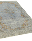 5 x 9 Grey Overdyed Rug - 5562