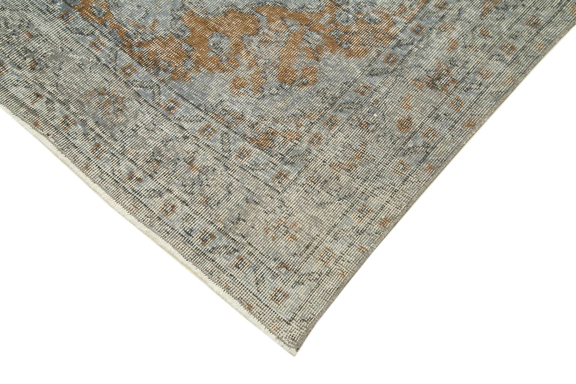 5 x 9 Grey Overdyed Rug - 5562