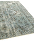 5 x 8 Blue Overdyed Rug - 5564