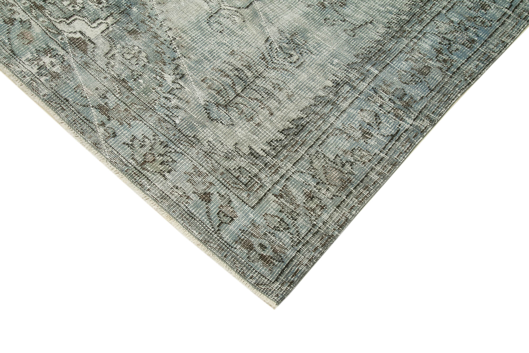 5 x 8 Blue Overdyed Rug - 5564