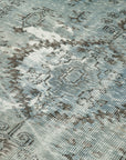 5 x 8 Blue Overdyed Rug - 5564