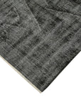 5 x 9 Black Overdyed Rug - 5567