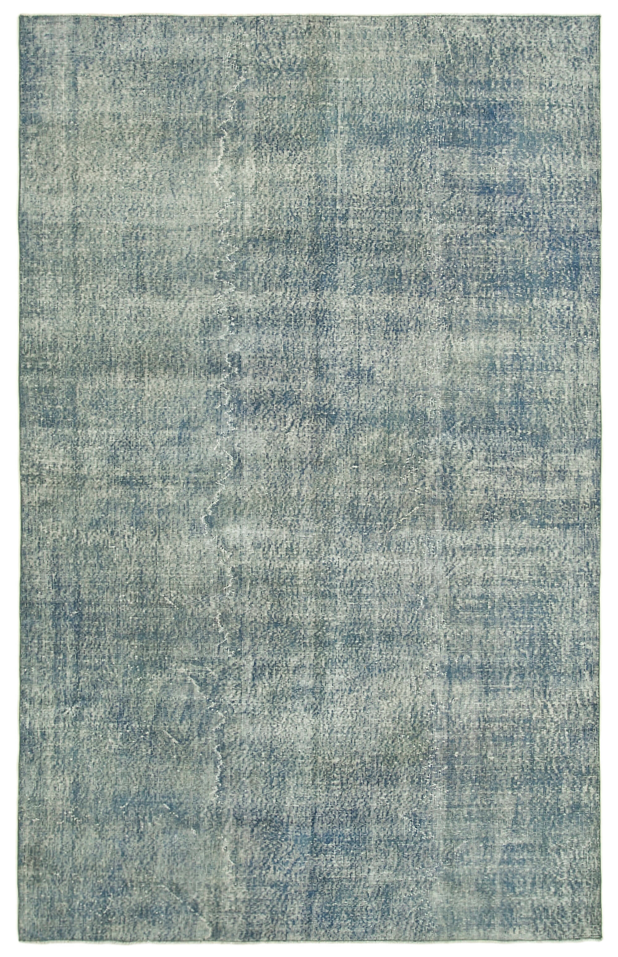 6 x 10 Blue Overdyed Rug - 5569