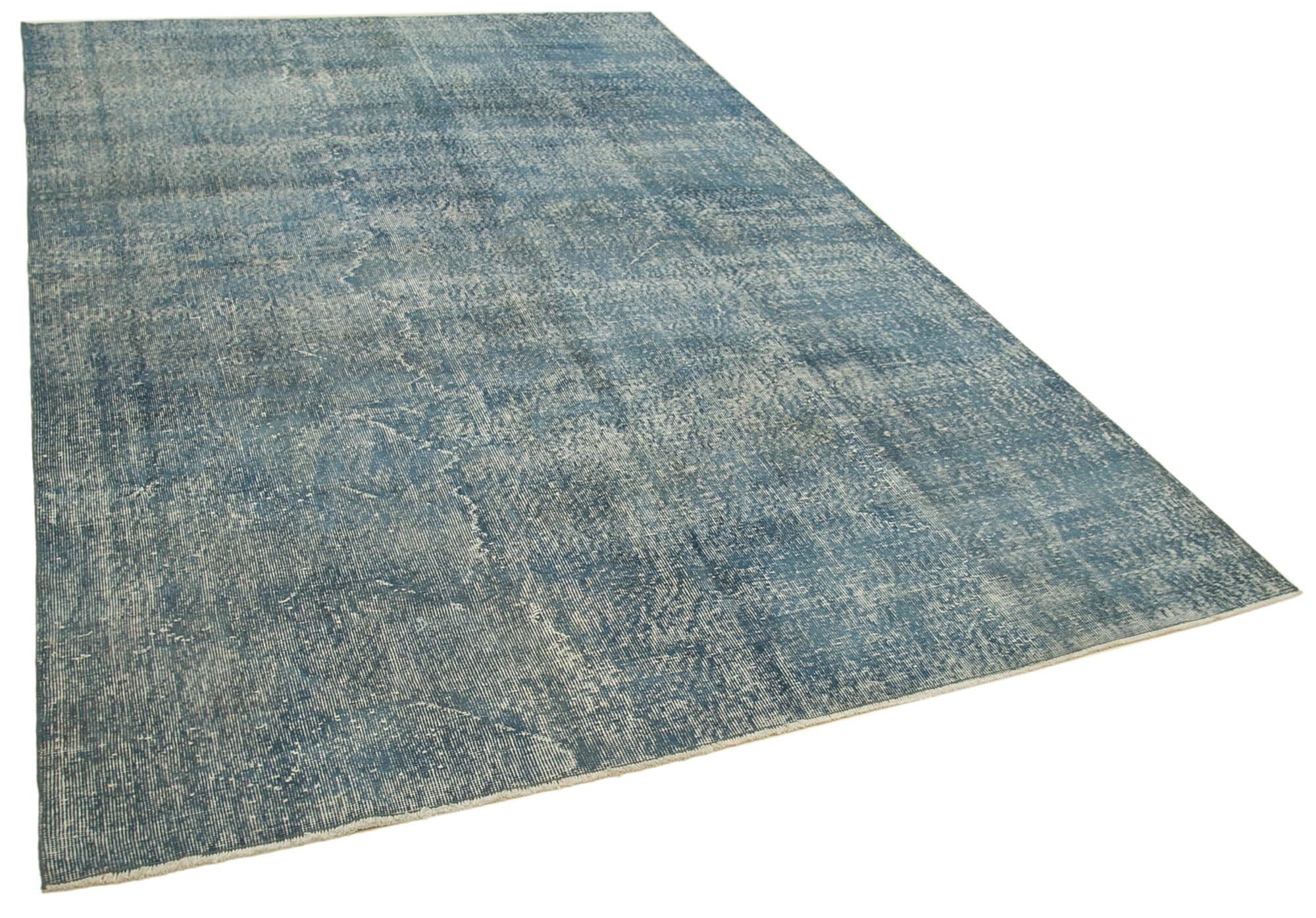 6 x 10 Blue Overdyed Rug - 5569