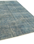 6 x 10 Blue Overdyed Rug - 5569