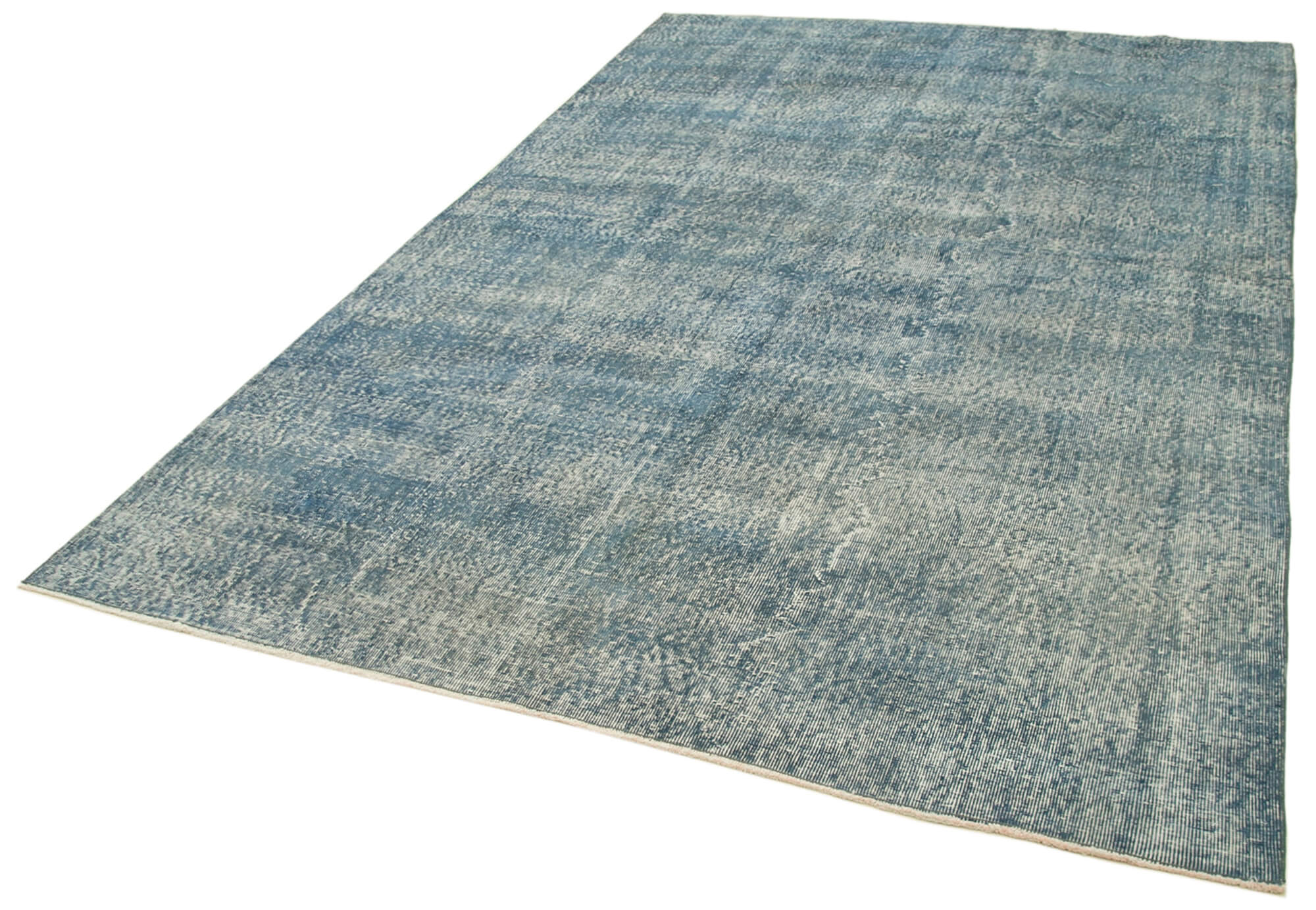 6 x 10 Blue Overdyed Rug - 5569