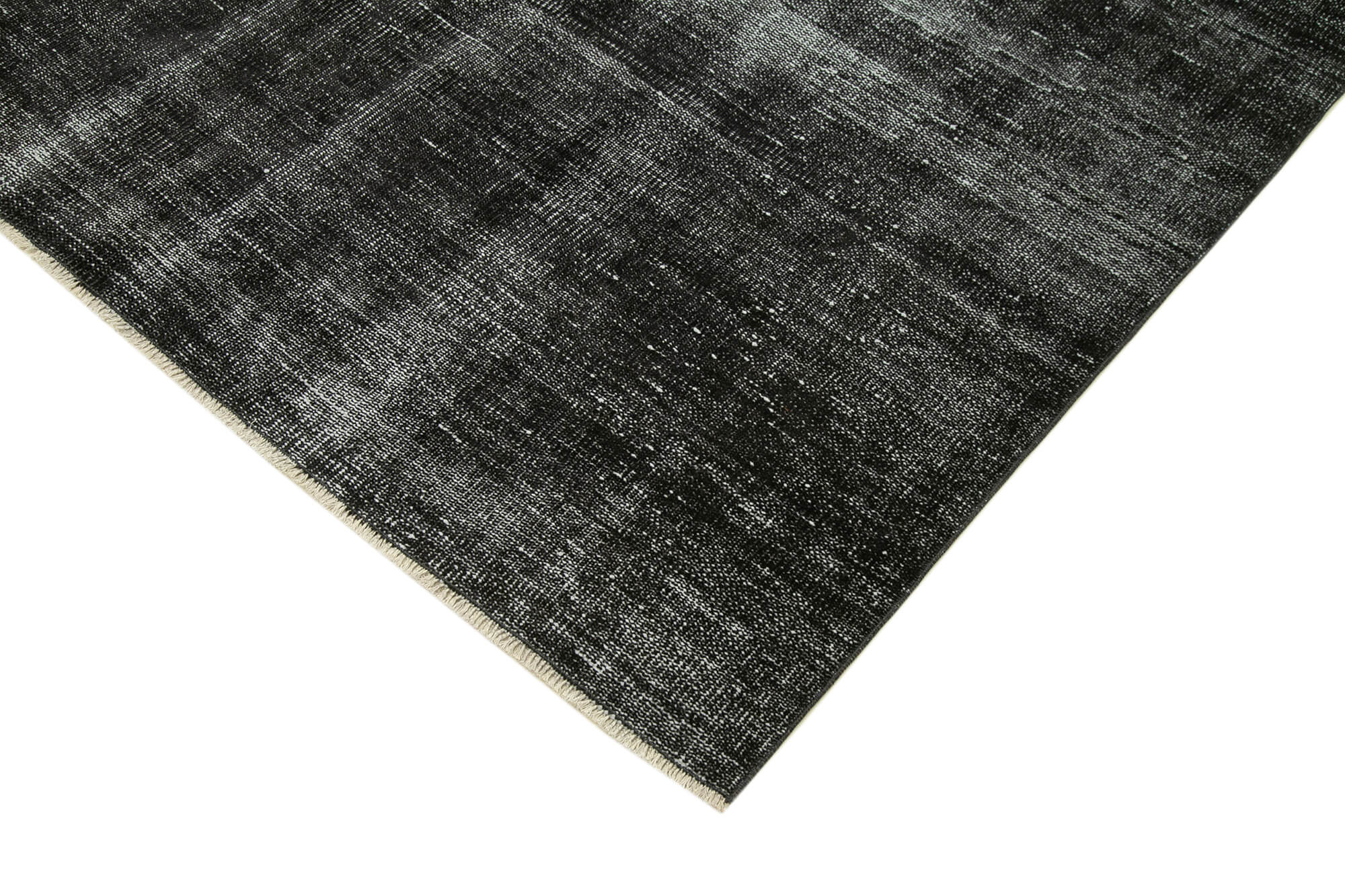 6 x 9 Black Overdyed Rug - 5570