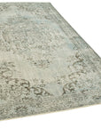 6 x 10 Blue Overdyed Rug - 5572