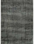 6 x 9 Black Overdyed Rug - 5573