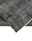 6 x 9 Black Overdyed Rug - 5573