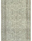 4 x 9 Grey Overdyed Rug - 5575