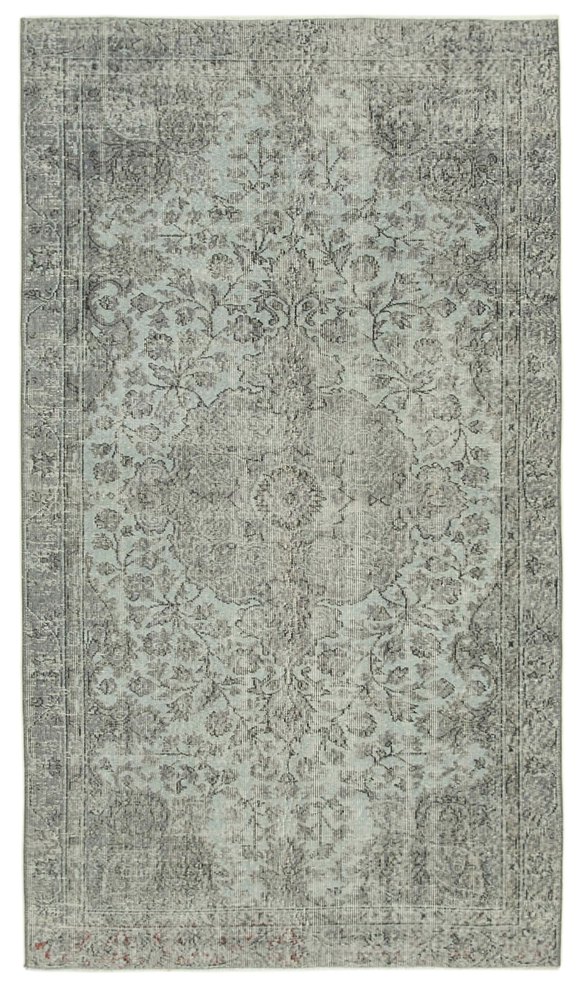 5 x 8 Grey Overdyed Rug - 5577