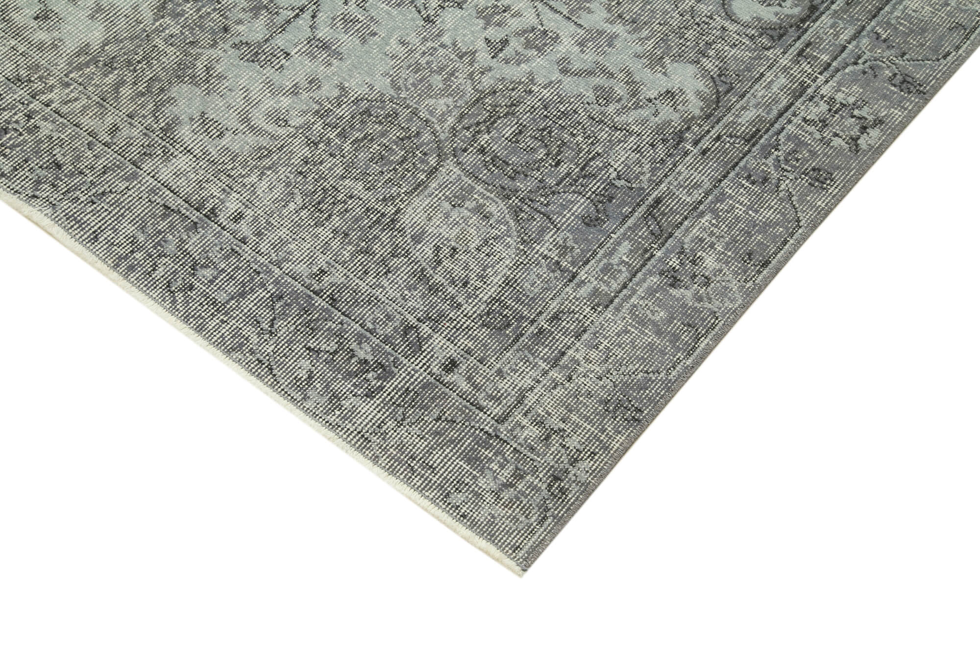 5 x 8 Grey Overdyed Rug - 5577