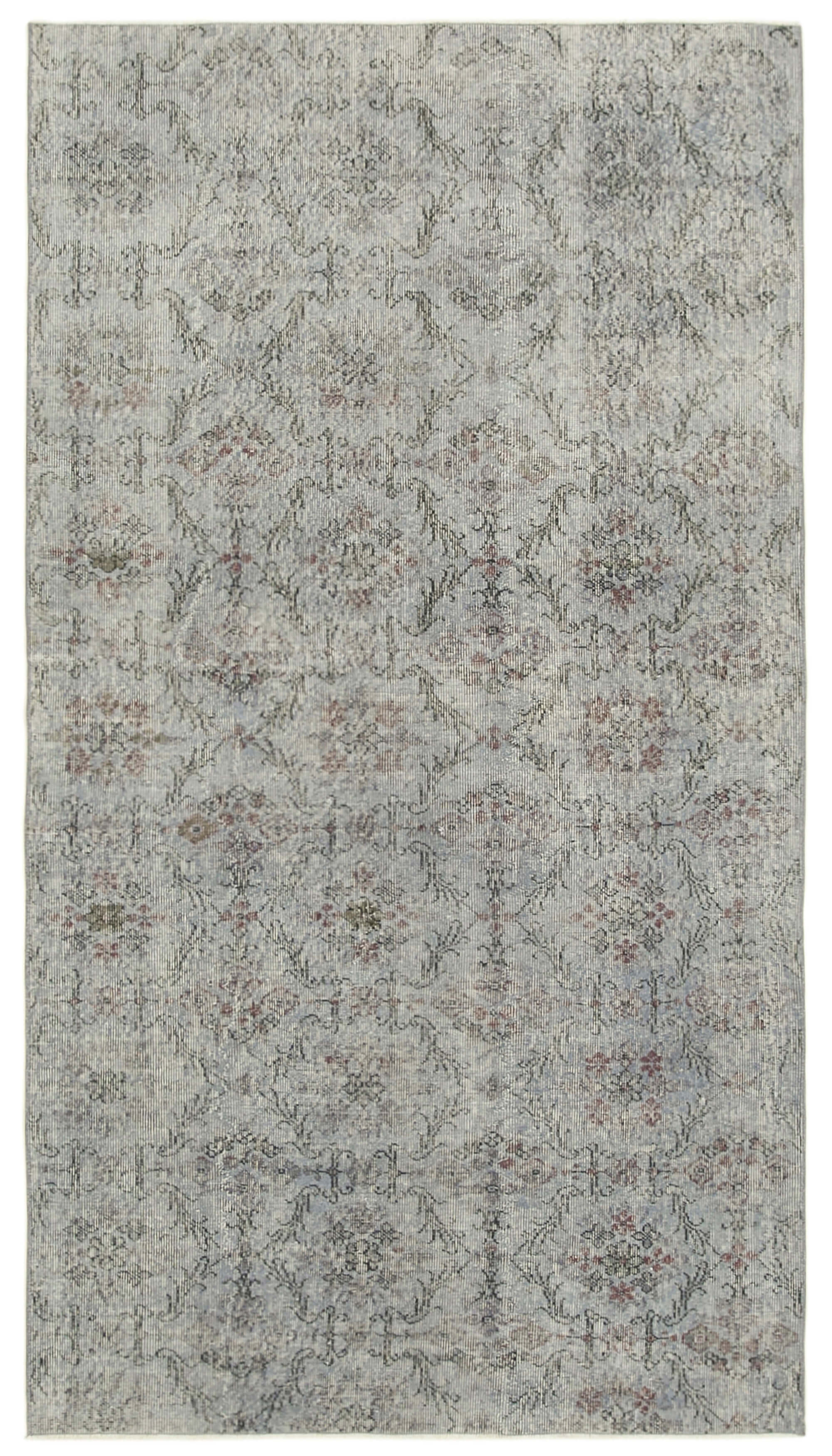 5 x 9 Blue Overdyed Rug - 5580