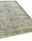 5 x 8 Grey Overdyed Rug - 5582