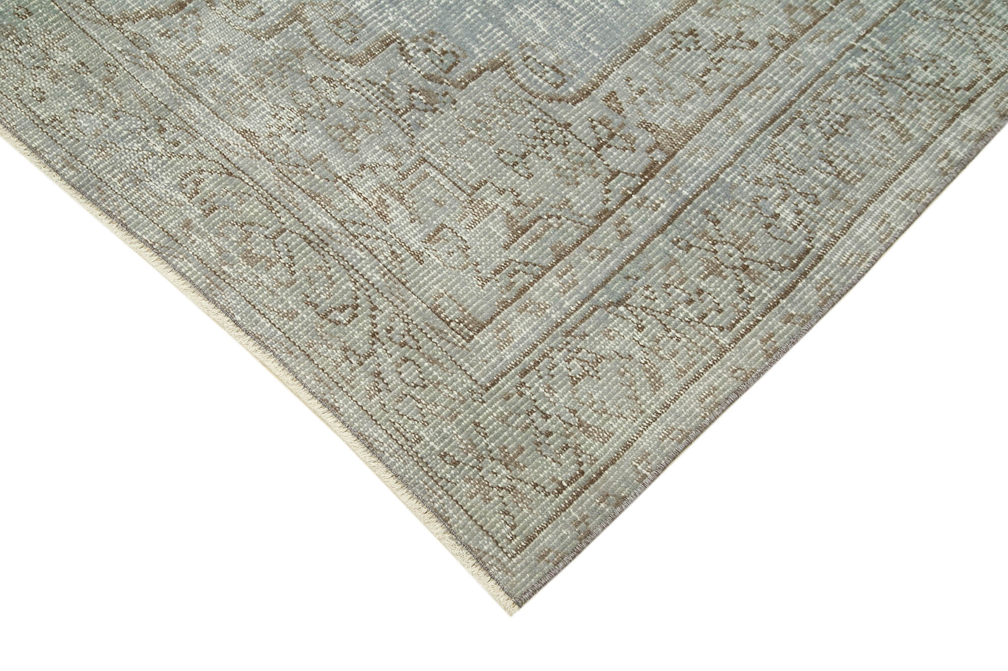 5 x 9 Grey Overdyed Rug - 5587