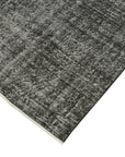 5 x 8 Black Overdyed Rug - 5589