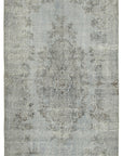 5 x 8 Grey Overdyed Rug - 5591