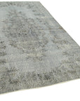 5 x 8 Grey Overdyed Rug - 5591