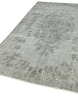 5 x 8 Grey Overdyed Rug - 5591