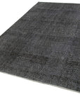 6 x 10 Black Overdyed Rug - 5593