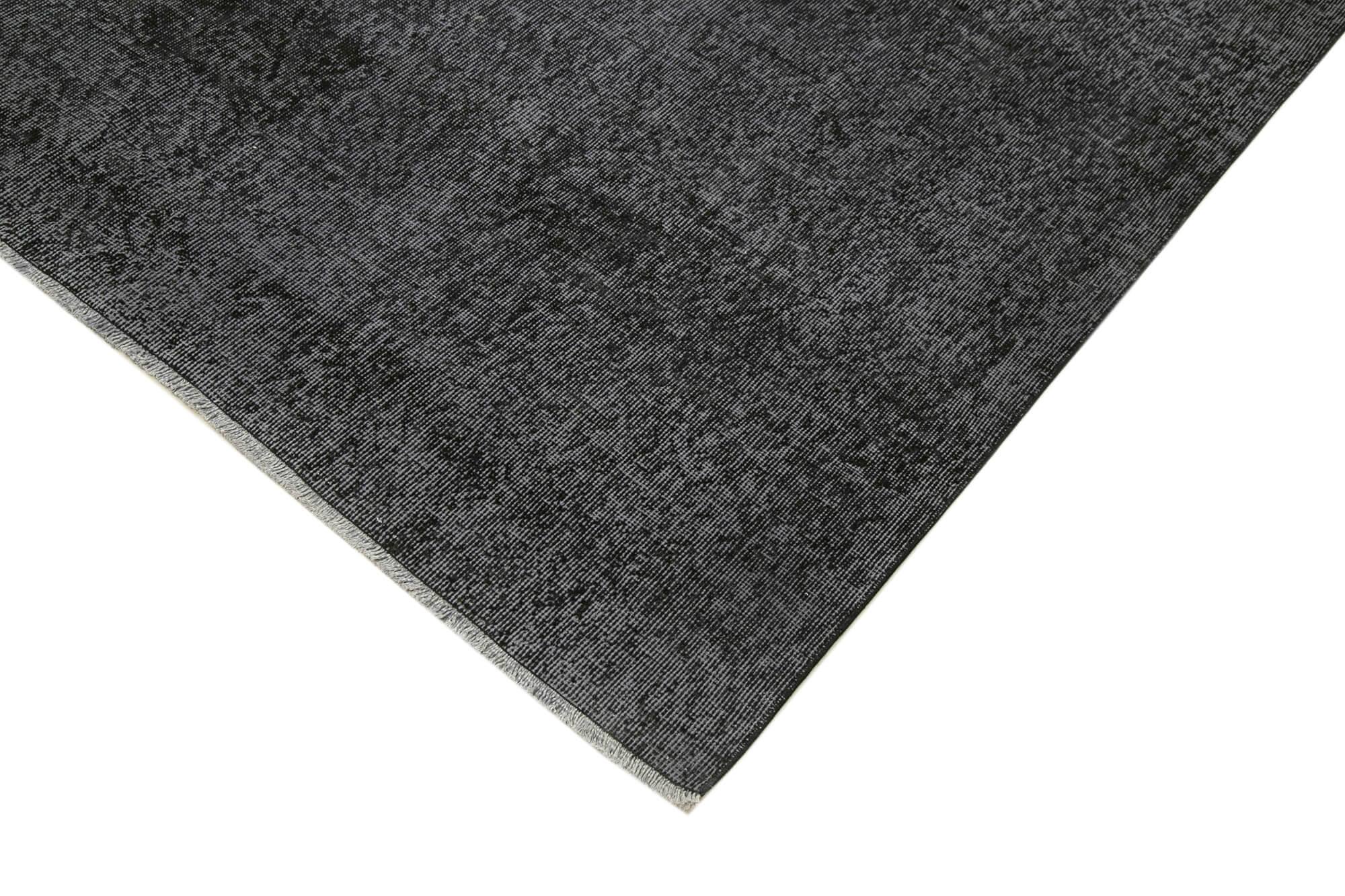 6 x 10 Black Overdyed Rug - 5593