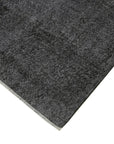 6 x 10 Black Overdyed Rug - 5593