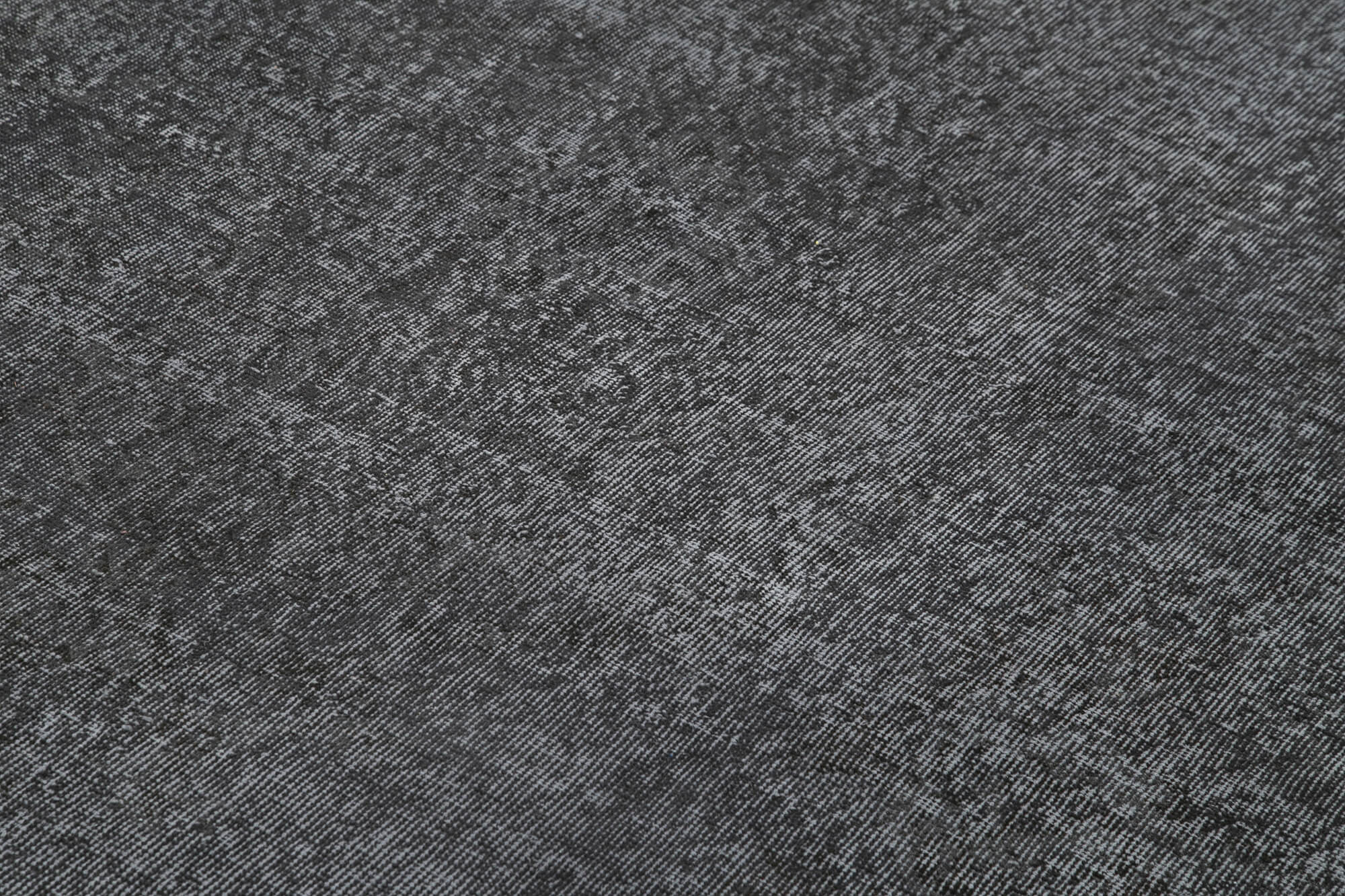 6 x 10 Black Overdyed Rug - 5593