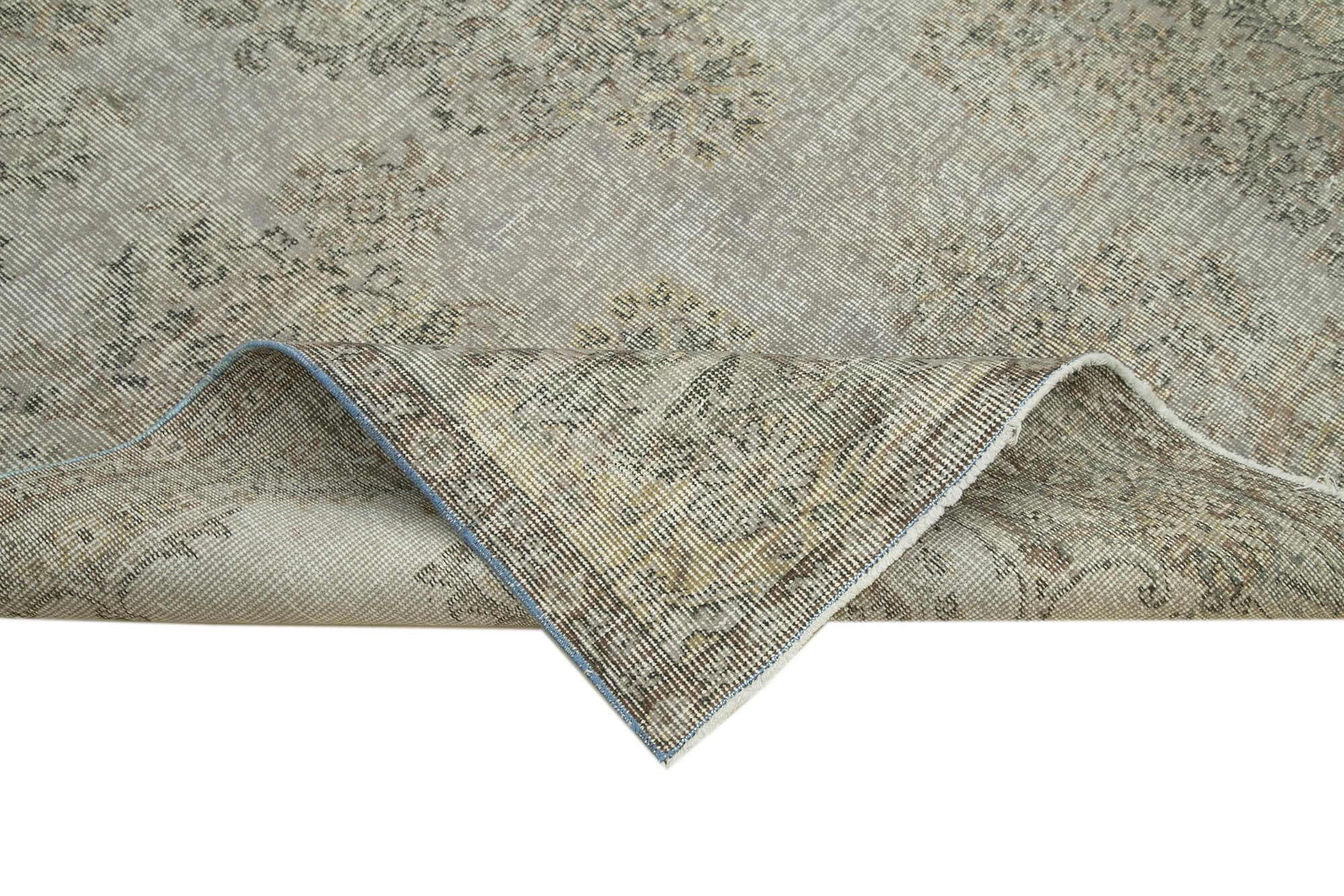 5 x 9 Grey Overdyed Rug - 5595