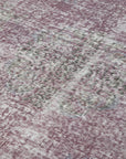 5 x 9 Purple Overdyed Rug - 5596