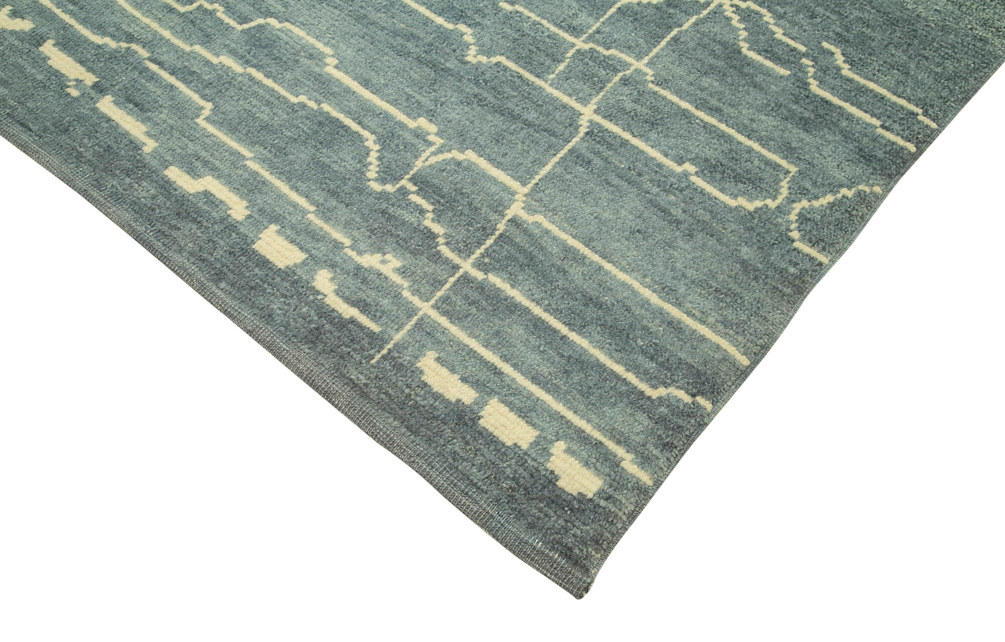 6 x 10 Blue Moroccan Rug - 5735