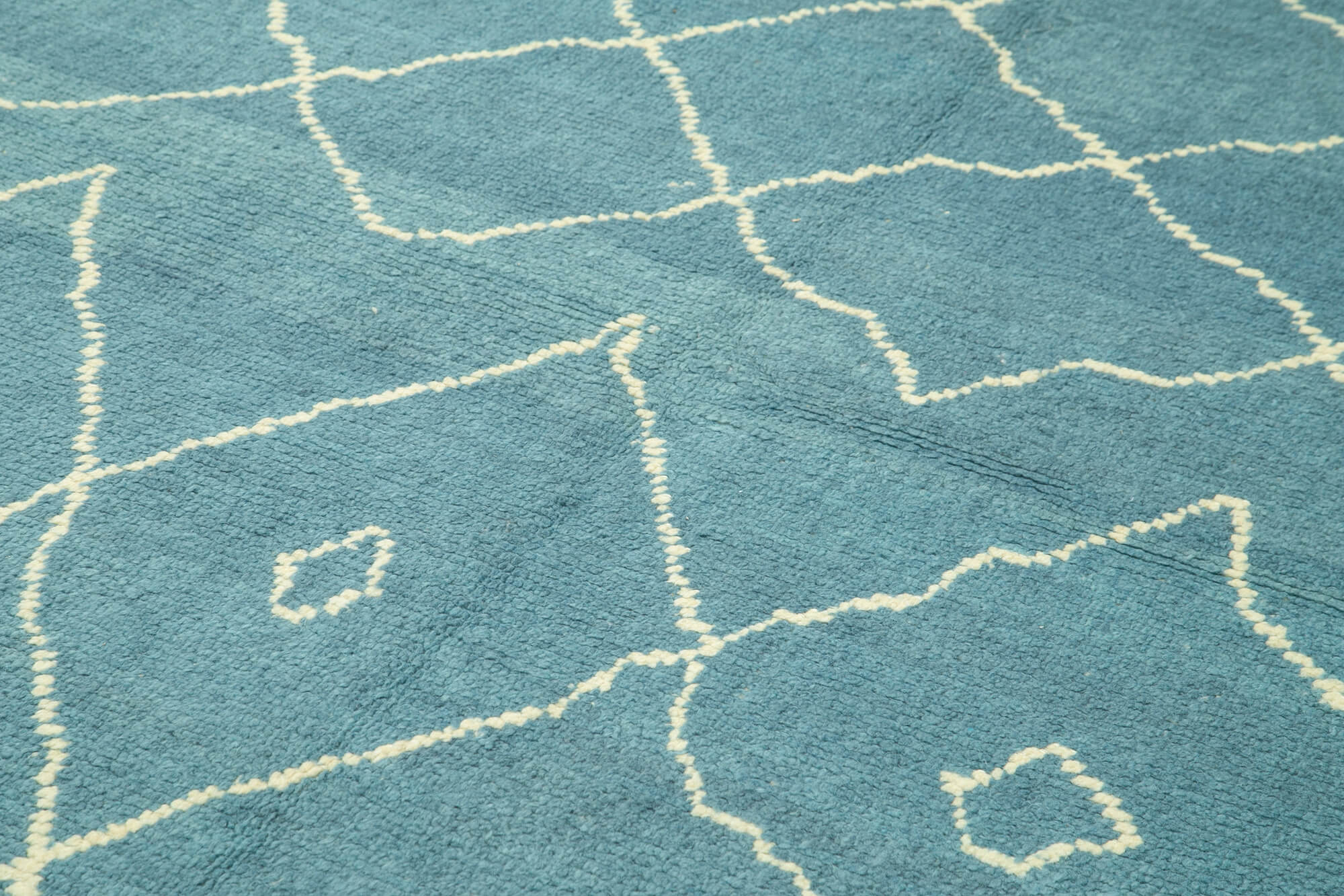 6 x 10 Blue Moroccan Rug - 5736