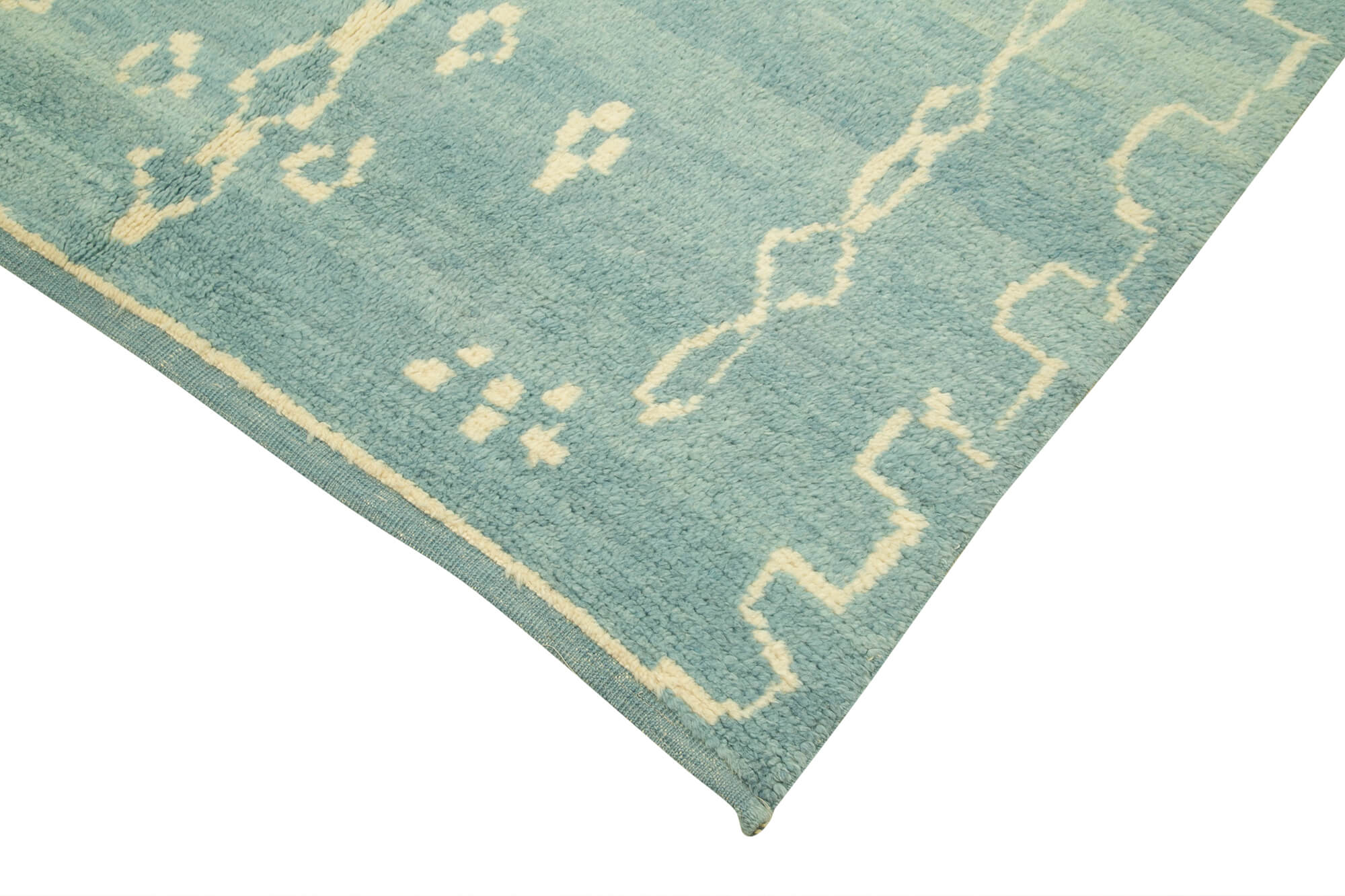 6 x 9 Blue Moroccan Rug - 5737