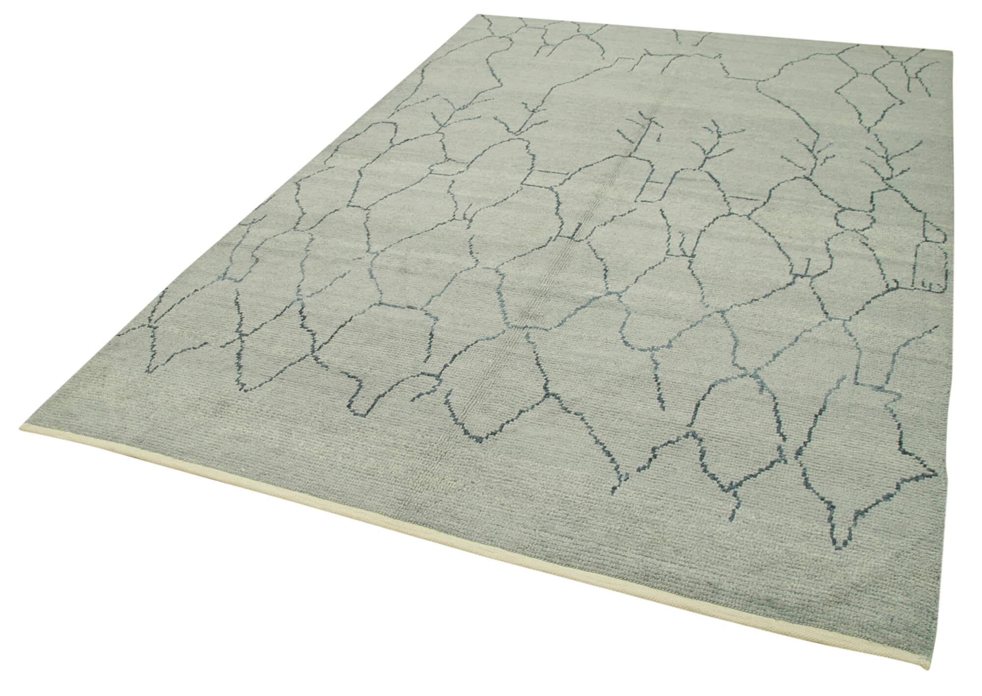 6 x 9 Grey Moroccan Rug - 5739