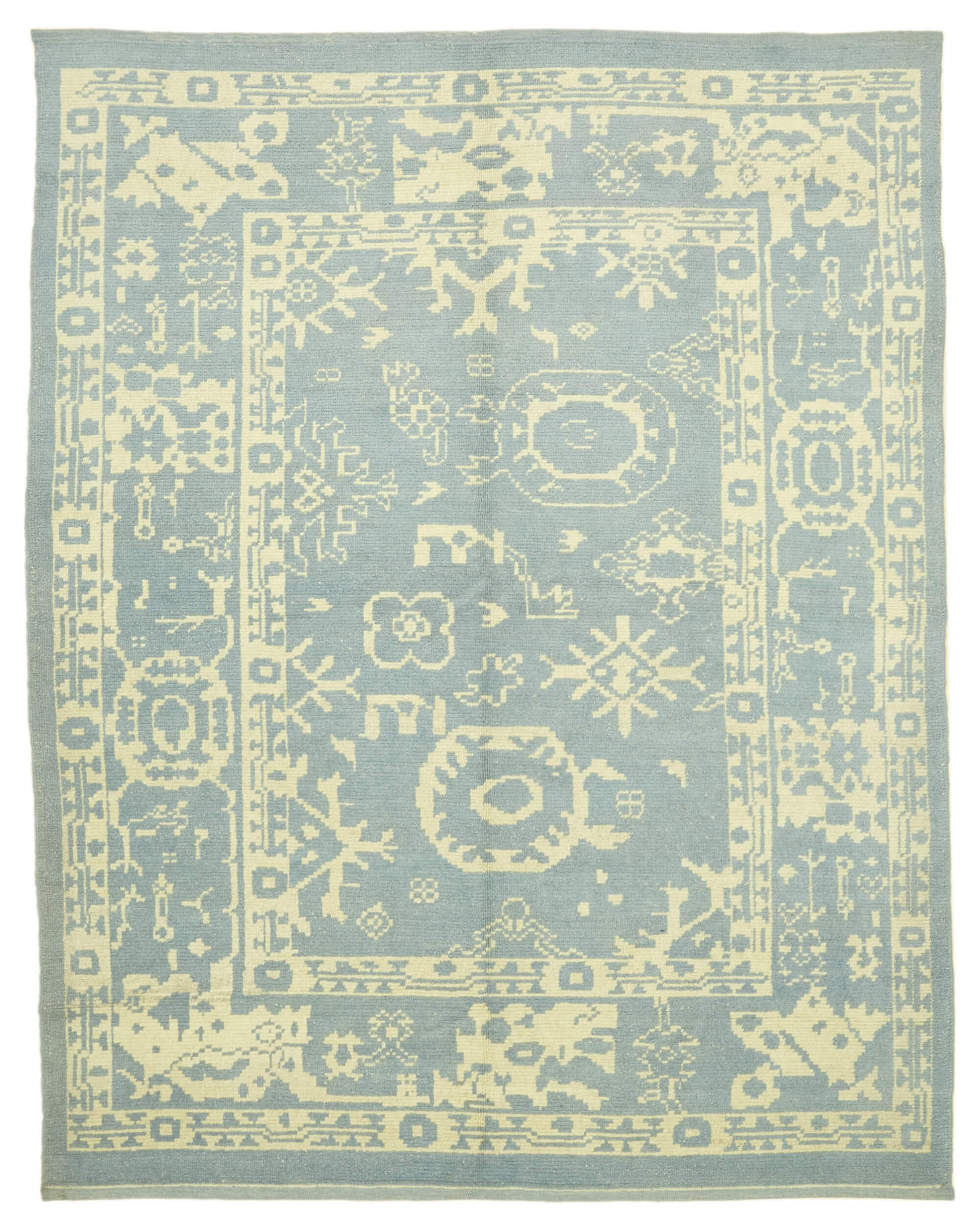 8 x 10 Blue Moroccan Rug - 5747